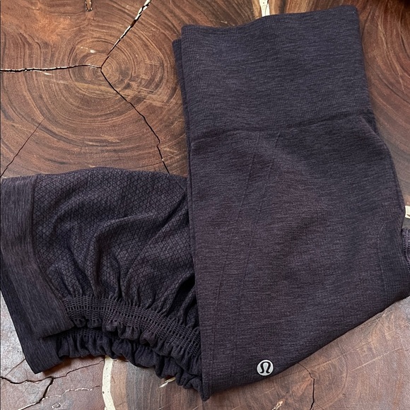 Lululemon Athletica Purple Capris - Picture 2 of 7